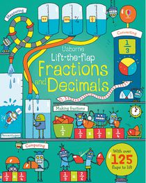 Lift-the-flap Fractions and Decimals voorzijde