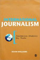 International Journalism voorzijde