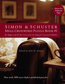 Simon & Schuster Mega Crossword Puzzle Book #1 voorzijde