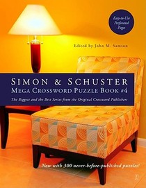 Simon & Schuster Mega Crossword Puzzle Book #4 voorzijde