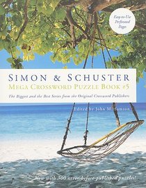 Simon & Schuster Mega Crossword Puzzle Book #5 voorzijde