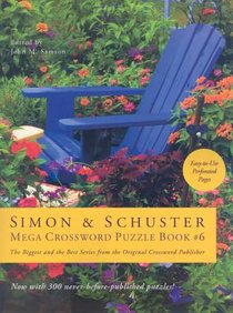 Simon & Schuster Mega Crossword Puzzle Book #6 voorzijde