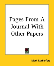 Pages From A Journal With Other Papers
