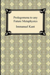 Kant's Prolegomena to any Future Metaphysics voorzijde