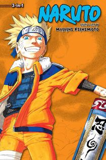 Naruto (3-in-1 Edition), Vol. 4 voorzijde