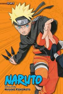 Naruto (3-in-1 Edition), Vol. 10 voorzijde