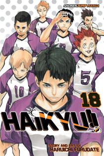 Haikyu!!, Vol. 18 voorzijde