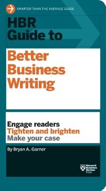 HBR Guide to Better Business Writing (HBR Guide Series) voorzijde