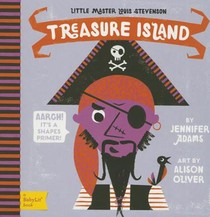 Little Master Louis Stevenson Treasure Island: A BabyLit Shapes Primer voorzijde