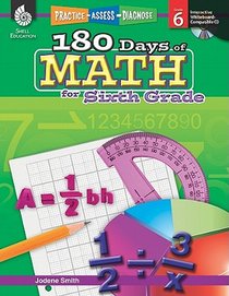 180 Days™: Math for Sixth Grade