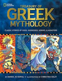 Treasury of Greek Mythology voorzijde