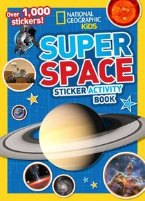 National Geographic Kids Super Space Sticker Activity Book voorzijde