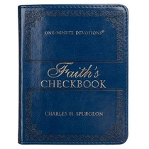 One-Minute Devotions Faith's Checkbook voorzijde