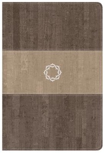 CSB Essential Teen Study Bible, Weathered Gray Cork LeatherTouch voorzijde