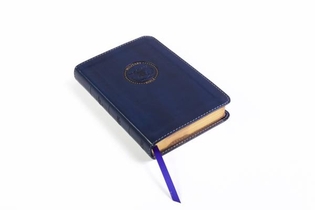 CSB MILITARY BIBLE ROYAL BLUE voorzijde