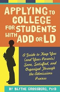 Applying to College for Students With ADD or LD voorzijde