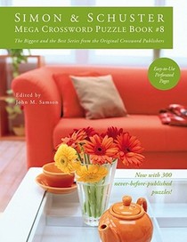 Simon & Schuster Mega Crossword Puzzle Book #8 voorzijde