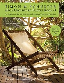 Simon & Schuster Mega Crossword Puzzle Book #9 voorzijde