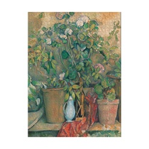 Cezanne's Terracotta Pots and Flowers Cezanne's Terracotta P