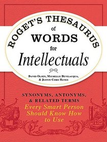 Roget's Thesaurus of Words for Intellectuals voorzijde