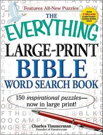 The Everything Large-Print Bible Word Search Book