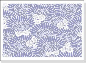 Note Card Laser Cut Blossoms