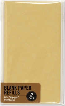 Voyager Notebook Blank Paper Refills