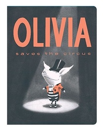 OLIVIA SAVES THE CIRCUS voorzijde