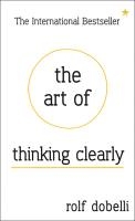 The Art of Thinking Clearly voorzijde