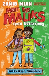 Meet the Maliks – Twin Detectives: The Emerald Emergency voorzijde