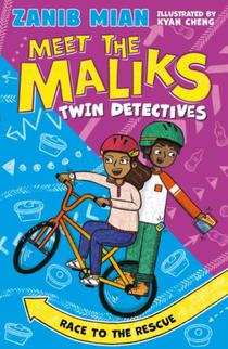 Meet the Maliks – Twin Detectives: Race to the Rescue voorzijde