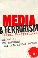 Media and Terrorism: Global Perspectives voorzijde