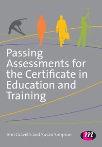 Passing Assessments for the Certificate in Education and Training voorzijde