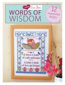 I Love Cross Stitch - Words of Wisdom voorzijde