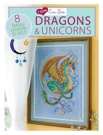 I Love Cross Stitch – Dragons & Unicorns voorzijde