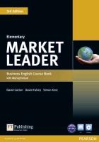 Market Leader 3rd Edition Elementary Coursebook with DVD-ROM and MyEnglishLab Student online access code Pack
