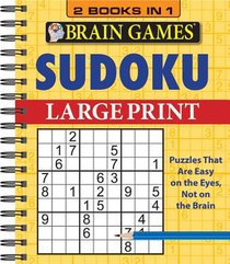 Brain Games - 2 Books in 1 - Sudoku