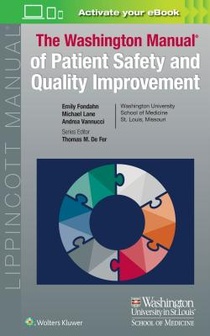 Washington Manual of Patient Safety and Quality Improvement voorzijde