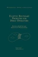 Elliptic Boundary Problems for Dirac Operators