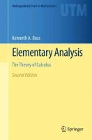 Elementary Analysis