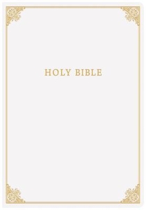 CSB Family Bible, White Bonded Leather Over Board: Holy Bible