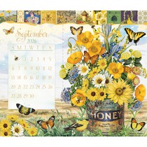 Garden Botanicals 2026 Postcard Desk Calendar