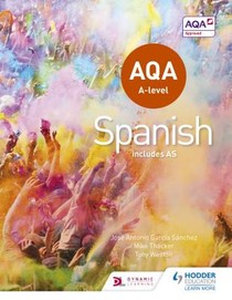 AQA A-level Spanish (includes AS) voorzijde