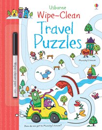 Wipe-clean Travel Puzzles voorzijde