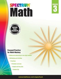 SPECTRUM MATH WORKBOOK, GRADE 3