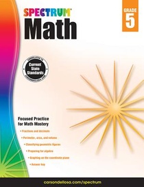 Spectrum Math Workbook, Grade 5: Volume 6