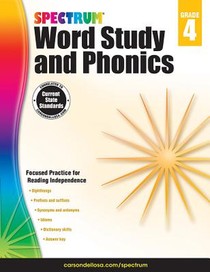 Spectrum Word Study and Phonics, Grade 4: Volume 83