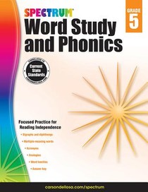 Spectrum Word Study and Phonics, Grade 5: Volume 84