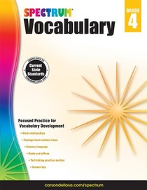 Spectrum Vocabulary Grade 4