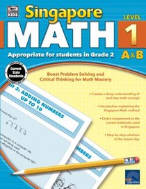 SINGAPORE MATH GRADE 2 LEV1